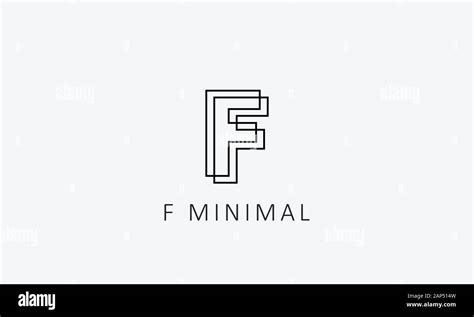 f minimal logo design,letter f logo,minimalist letter f logotype Stock Vector Image & Art - Alamy