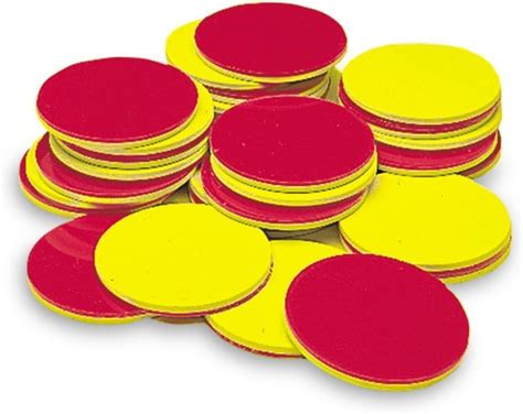 Learning Resources Two-Color Counters, Red/Yellow, Educational Counting, Sorting, Patterning ...