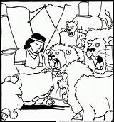 Daniel And The Lions Den Coloring Pages  Coloring Home sketch template