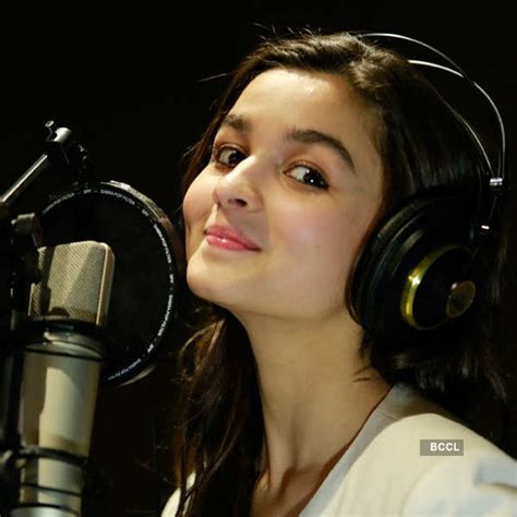 Alia Bhatt says “It was unreal… I am a bathroom singer, but to have the opportunity to sing a ...