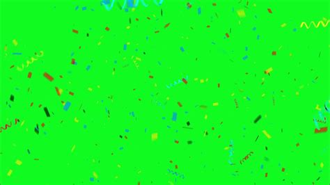 Green Screen Confetti (100 sub Special) - YouTube