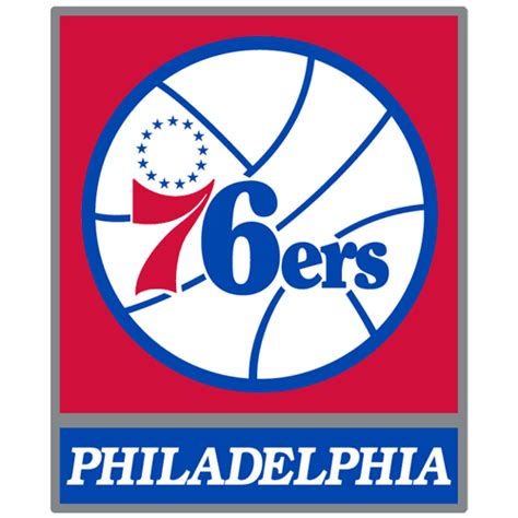 Philadelphia 76ers - Logo History - RetroSeasons.com