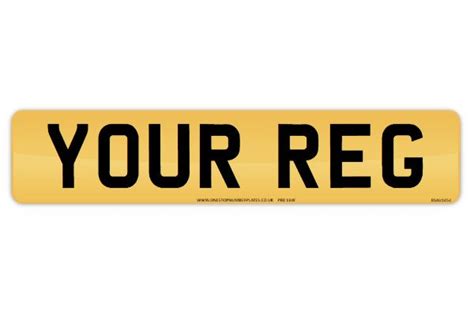 Buy Legal Number Plates - Replacement Number Plates Online