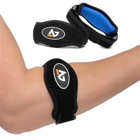 AetherGear Tennis Elbow Brace for Tendonitis, Forearm Brace Support Band with Compression Pad ...