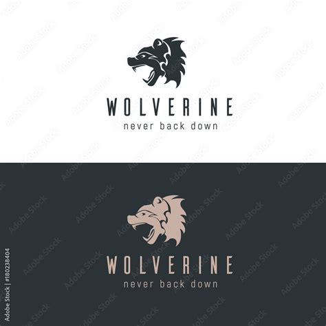 Wolverine Logo Stock Vector | Adobe Stock