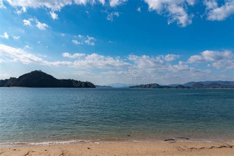 The Beach of Okunoshima ( Rabbit Island ) in the Seto Inland Sea ...