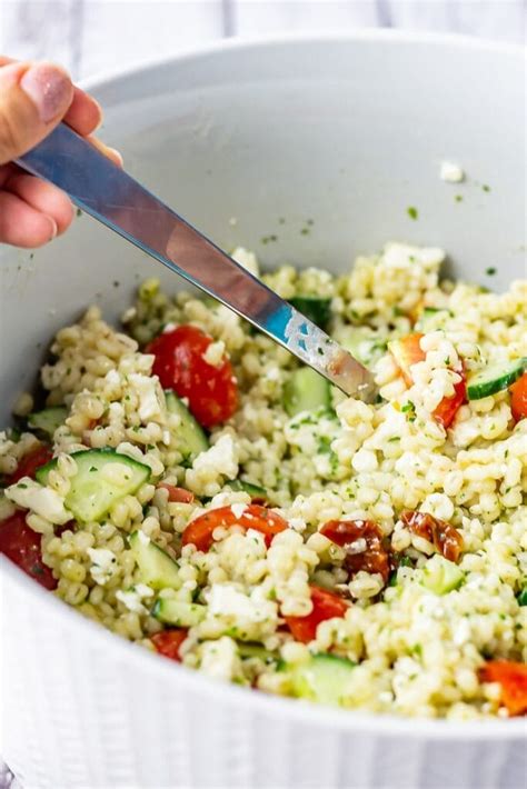 Summer Pearl Barley Salad with Feta • The Cook Report