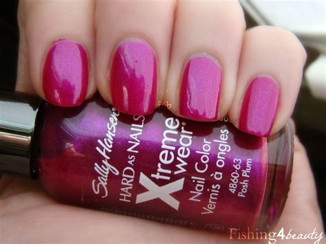 Fishing4Beauty: Sally Hansen Xtreme Wear--Posh Plum