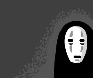 No face spirited-away - Drawception