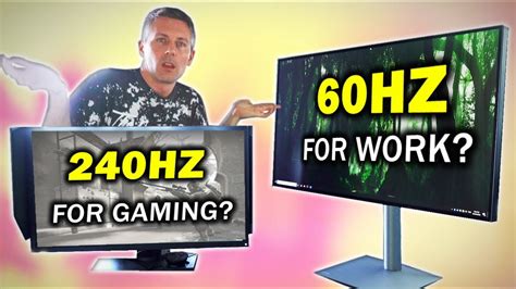 1080P 240Hz vs 4K 60Hz Monitor