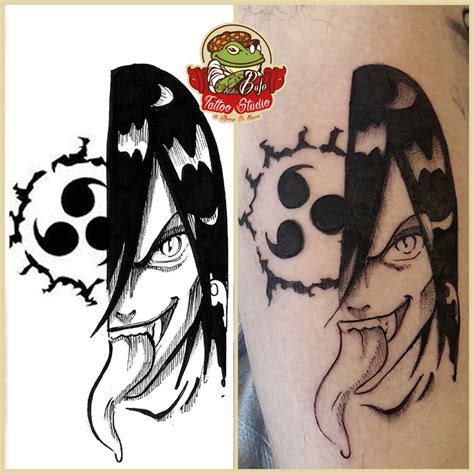 Orochimaru Tattoo | Tattoos, Face tattoo, Tattoo studio