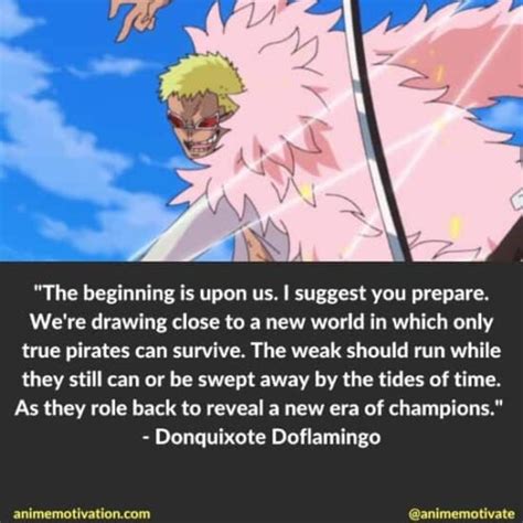 A Collection Of Donquixote Doflamingo Quotes For One Piece Fans!