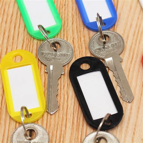 Wholesale Color Plastic Keychain Hotel Key Number Number Listing Card ...