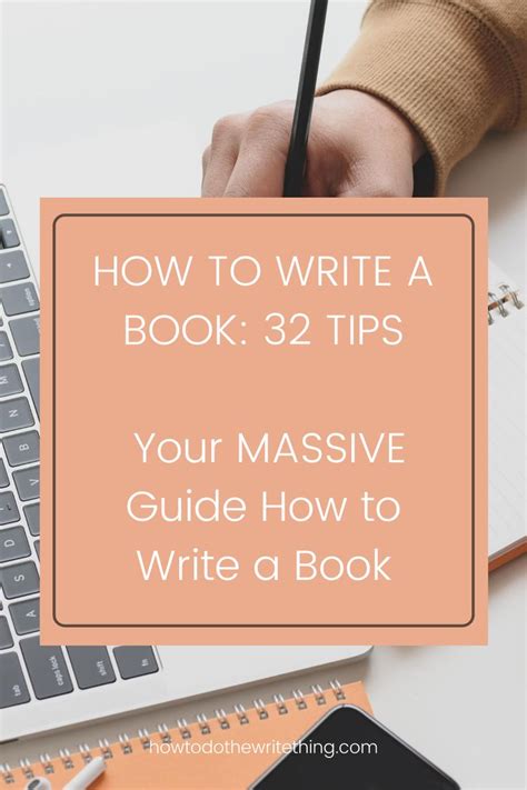 32 Tips on How to Write a Book | Writing Tips | Writing a book, Book writing tips, Writing tips