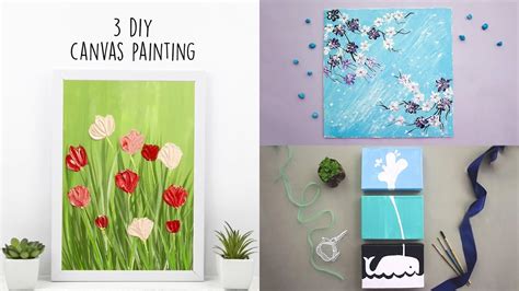 [37+] Diy Canvas Easy 3 Piece Painting Ideas