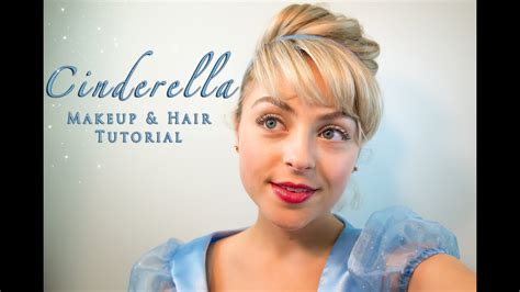 Cinderella Makeup and Hair Tutorial - YouTube