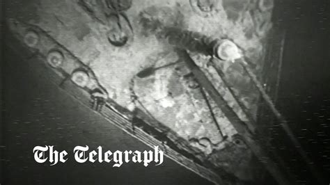 Watch: Never-before-seen video of divers finding Titanic wreckage ...