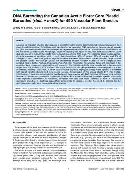 (PDF) DNA Barcoding and Its Applications | Anssy Juddy - Academia.edu