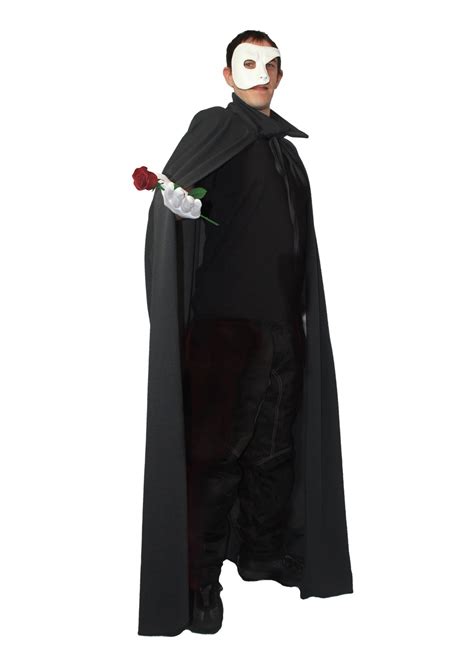 Adults Deluxe Phantom Of The Opera Costume & Accessories Halloween Fancy Dress | eBay