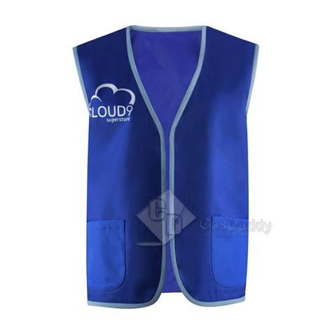 Cloud 9 Superstore Vest Jonah Blue Vest CosDaddy