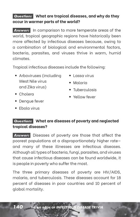 The Big Book of Infectious Disease Trivia | Book by Kristina Wright ...