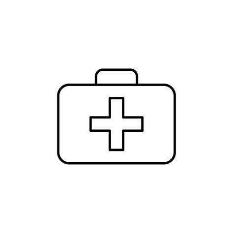 doctor sign vector icon illustration 23015301 Vector Art at Vecteezy