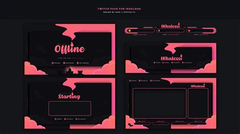 Stream Graphics on Behance Web Design, Life Design, Layout Design, Graphic Design, Twitch ...