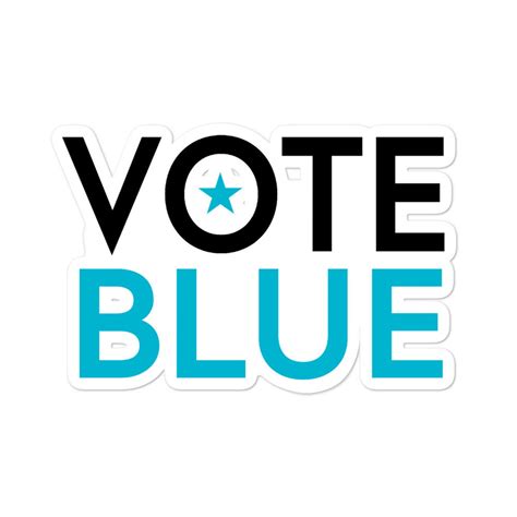 Vote Blue Vote 2020 Election 2020 Democrat Bubble-free Stickers - Etsy