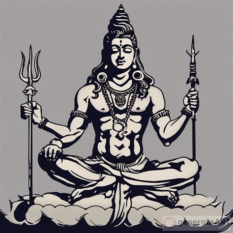 Trishul Shiva - Symbolism and Significance in Hinduism | GenerateArt