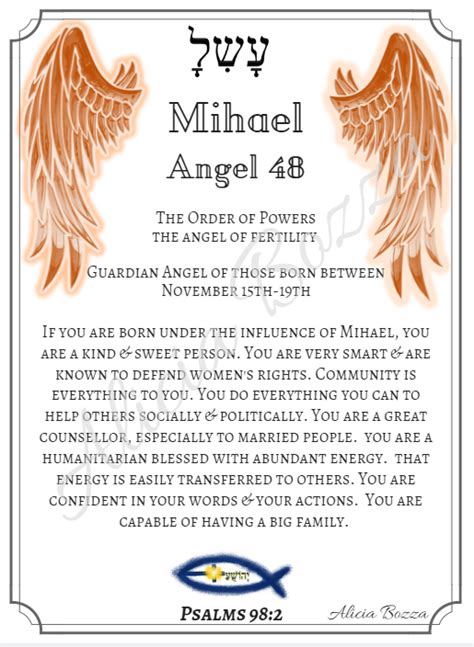 Here is your Guardian Angel of the Day! #Mihael | Guardian angels, Names of god, Angel guidance