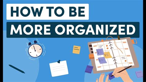 How to be Organized at Work: 8 Tips to Increase Productivity - YouTube