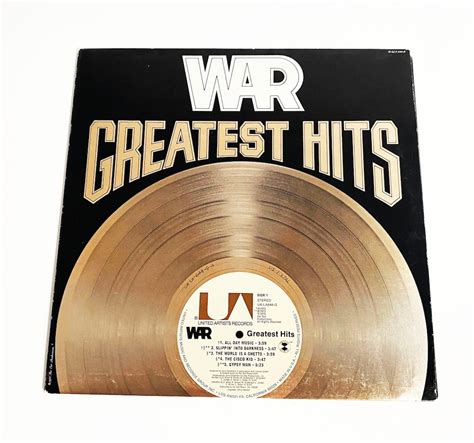 Vintage War Greatest Hits Vinyl Record LP Album 12 1976 - Etsy