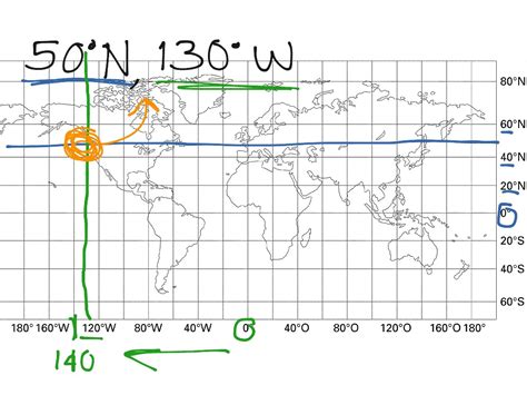 ShowMe - how to read a map latitude and longitude