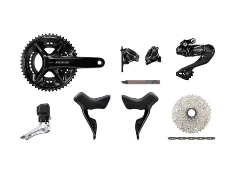 Shimano 105 Di2 R7170 / R7100 2x12-speed Groupset - Mariposa Bicycles