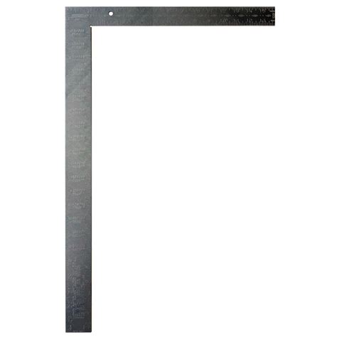 Johnson 16 in. x 24 in. Aluminum Framing Square-CS5 - The Home Depot