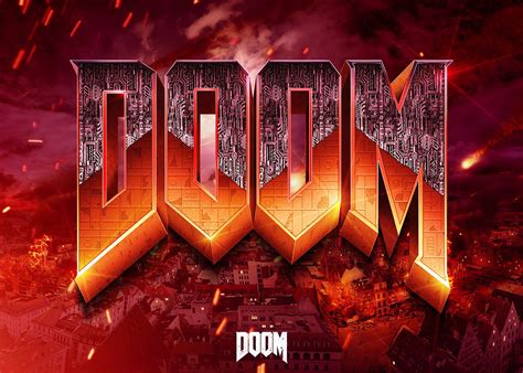 Creating the Original DOOM® Logo :: Behance