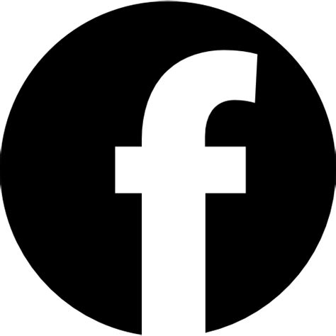 Facebook logo in circular shape - Free social icons