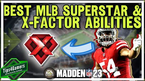 Best MLB Superstar and X-Factor Abilities for Madden 23 Franchise Mode - YouTube