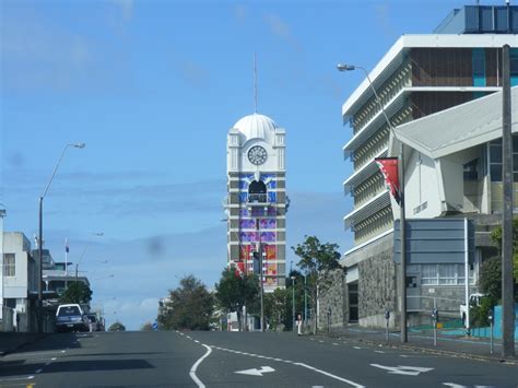 photographing New Zealand: New Plymouth city center