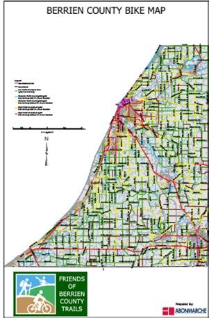 Map Of Berrien County Michigan - Shari Demetria