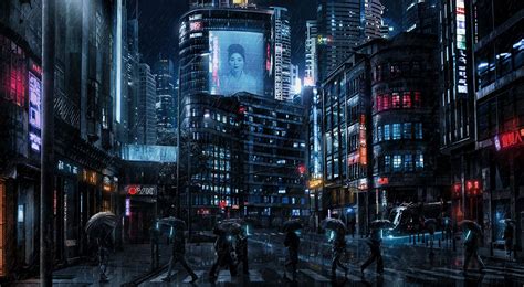 Dark Cyberpunk Wallpapers - Top Free Dark Cyberpunk Backgrounds - WallpaperAccess