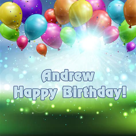 Andrew Happy Birthday to you!.