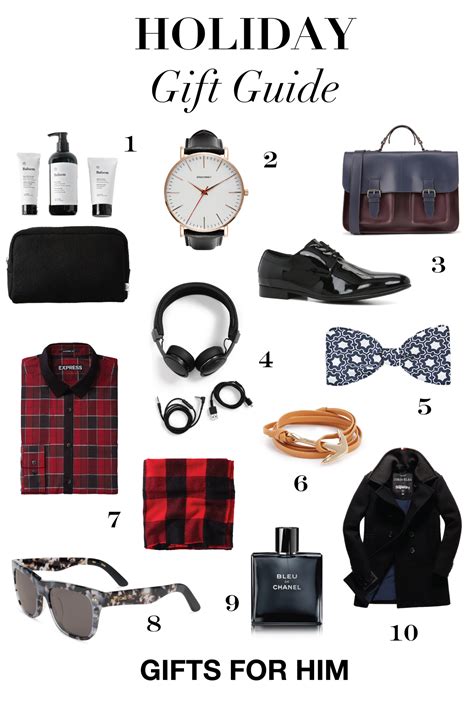 Holiday Gifts for Men | alexanderliang.com