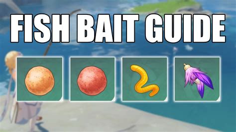 Easy Fish Bait Guide - Genshin Impact Fishing - YouTube