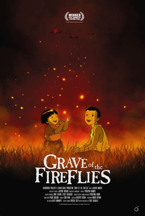 Grave Of The Fireflies (1988) [1500 × 2246] by Nuno Sarnadas : r/MoviePosterPorn