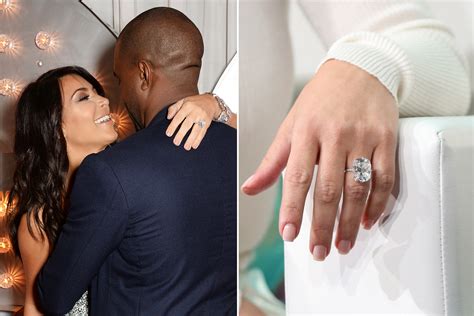 Kardashian-Jenner family engagement rings through the years