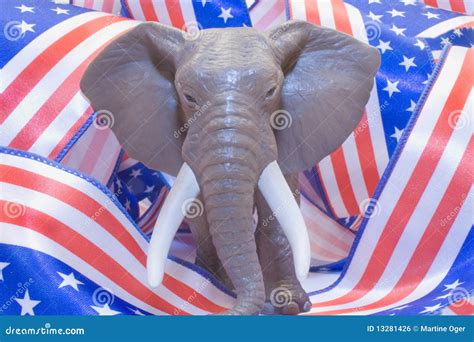 Republican Mascot Royalty Free Stock Image - Image: 13281426