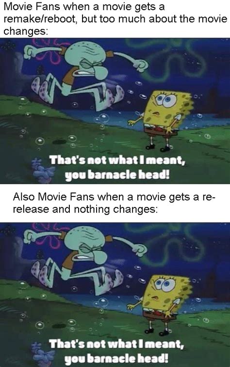 SpongeBob SquarePants - Movie Remake Meme by SuperMarioFan65 on DeviantArt