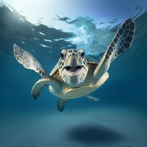 How fast do Pacific Green Sea Turtles Swim? - And You Creations || アンドユークリエーションズ