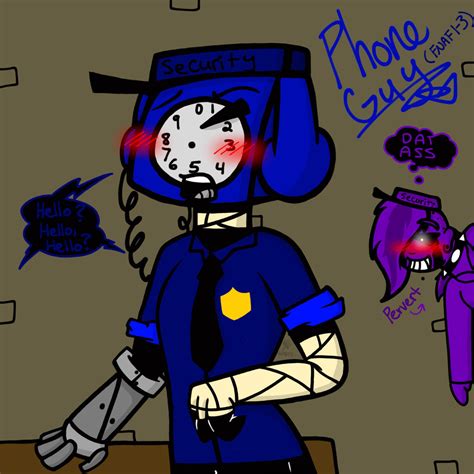 Phone Guy. (FNaF 1-3) by YaoiLover113 on DeviantArt